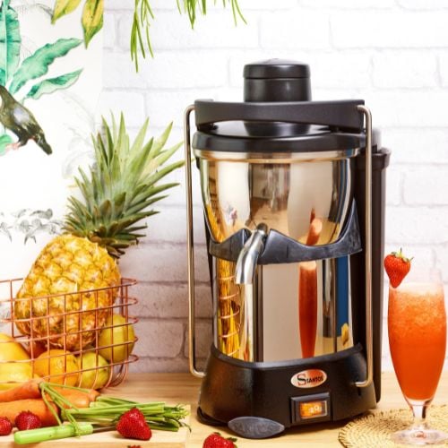 Santos Centrifugal Juice Extractor  25gal, 240V/50/60/1=1 Year Warranty=