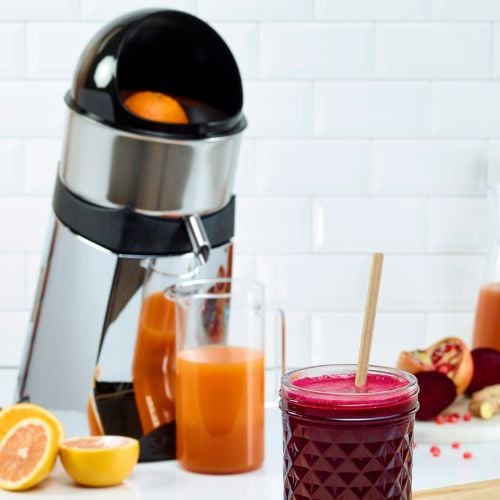 =FHA= Santos Citrus Juicer Chromed High Output 220-240V/50-60/1, 230W Speed =1 Year Warranty=