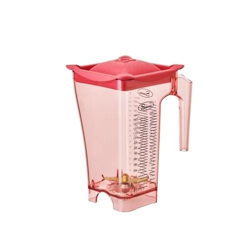 Santos, Complete Bowl For Compact Brushless Blender #66, Red,