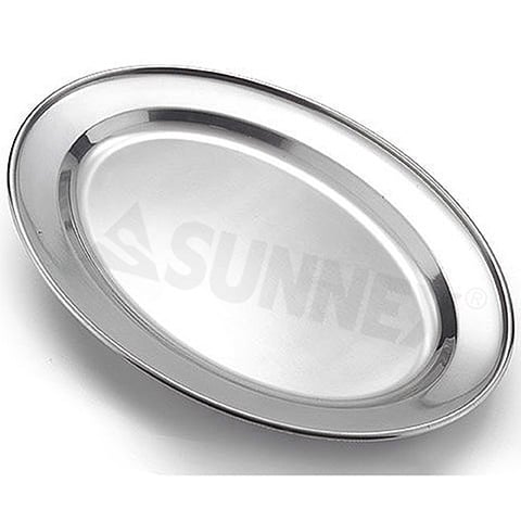 Stainless Steel Oval Platter