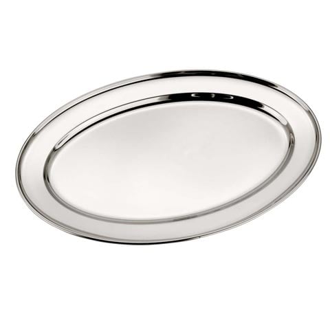 Stainless Steel Oval Platter