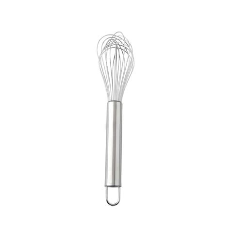 Stainless Steel 12-Wire Egg Whisk With Hook