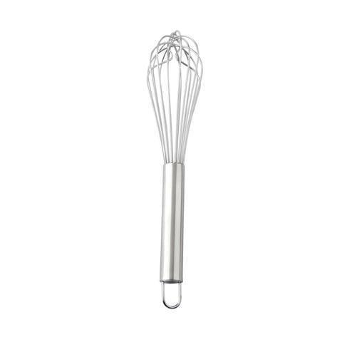 Stainless Steel 8-Wire French Whisk With Hook