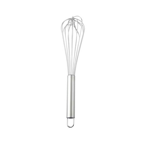 Stainless Steel 8-Wire French Whisk With Hook