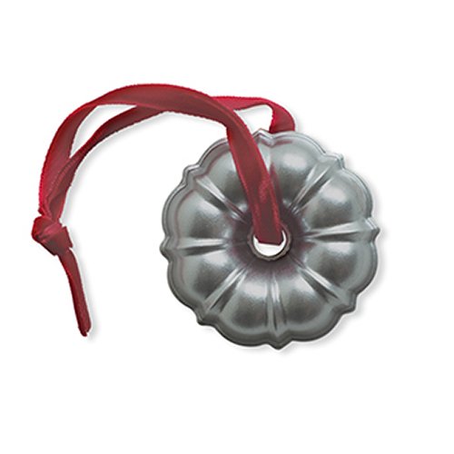 Nordicware Cast Aluminium Bundt Ornament L2.2xW2.2xH0.8", Silver