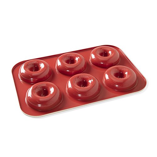 Nordicware Aluminium Donut Pan, 6 Cavities