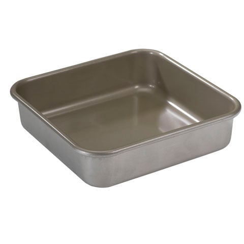 Nordic Ware Aluminium Non-Stick Sq Cake Pan L9.625xW9.625xH2.5"