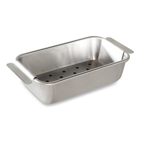 Nordic Ware Aluminium Meat Loaf Pan And Lifting Trivet