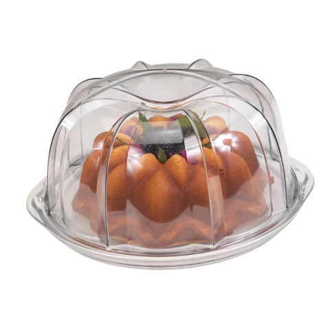Nordic Ware Deluxe Bundt Cake Keeper L13xW12xH7"