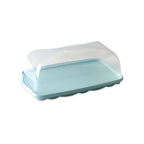 Nordicware Plastic Loaf Cake Keeper With Translucent Lid L12.80xW7.3X H4.6"