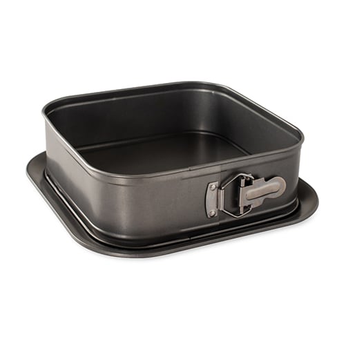 Nordic Ware Carbon Steel Square Springform Pan L9.4xW9.4xH3.3"