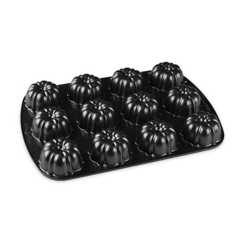 Nordic Ware Cast Aluminium Bundt Brownie Pan L9.5xW13.5xH1.25"