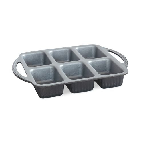 Nordicware Nordic Warecast Aluminium Mini Loaf Pan L11.7xW8.9xH1.8" Procast