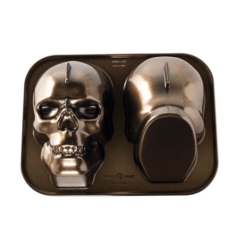 Nordic Ware Cast Aluminium Haunted Skull Cake Pan