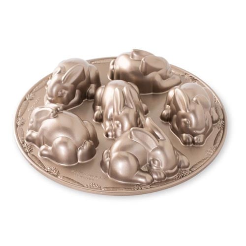 Nordic Ware Cast Aluminium Baby Bunny Cake Pan