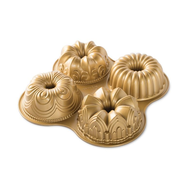Nordic Ware Cast Aluminium Bundt Quartet Pan