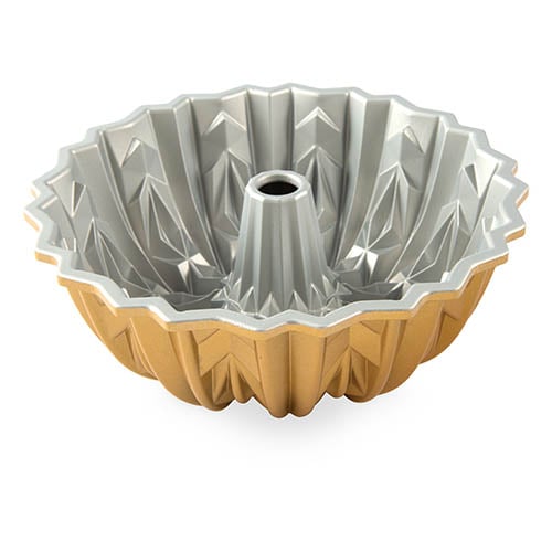 Nordic Ware Cast Aluminium Round Cut Crystal Bundt® Pan Ø10xH3.6"
