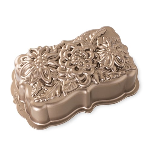 Nordicware Cast Aluminium Wildflower Loaf L9.5xW5.75xH3.1"