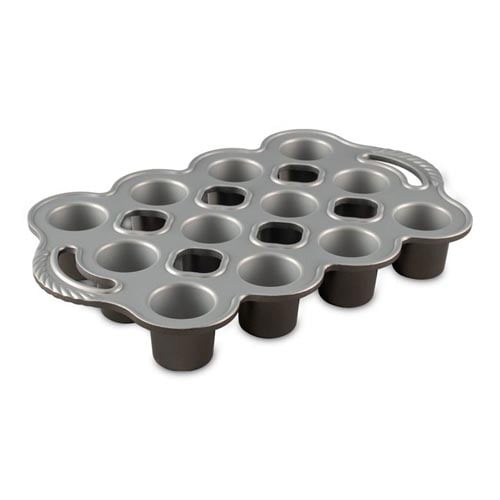 Nordicware Nordic Warecast Aluminium Petite Popover Pan L14.3xW8.9xH1.9" Procast