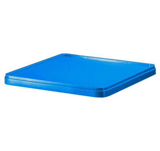 PP GLASS RACK COVER L50.5xW50.5xH2.6cm, BLUE, JIWINS