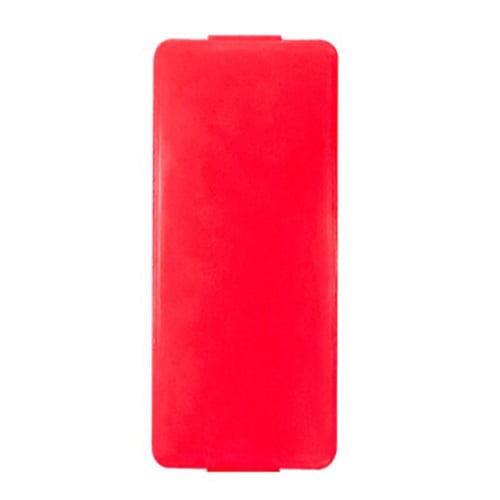 ACCS, PP COLOURED GUIDE CARDS FOR GLASS RACKS L10.8xW4.8xH2cm, RED, JIWINS