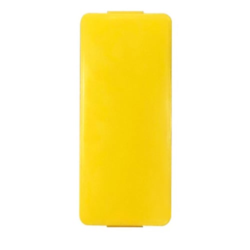 ACCS, PP COLOURED GUIDE CARDS FOR GLASS RACKS L10.8xW4.8xH2cm, YELLOW, JIWINS