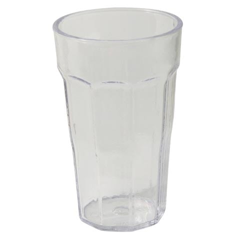 PC TUMBLER D7.4xH12.1cm, 298ml/9.6oz, LEOPARD GRAIN, CLEAR, JIWINS