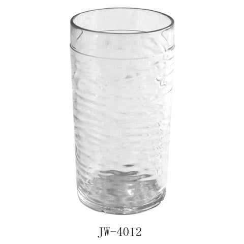PC TUMBLER D7xH12.9cm, 373ml/12oz, WATERMARK, CLEAR, JIWINS