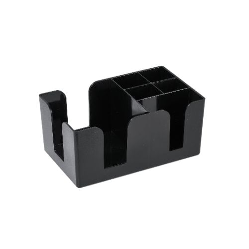 Jiwins Plastic Bar Caddy L24xW15xH10.5cm, Black
