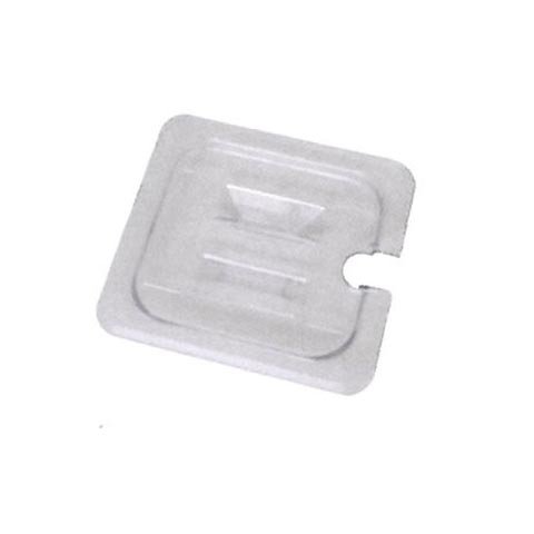 POLYCARBONATE NOTCHED COVER for FOOD PAN with HANDLE