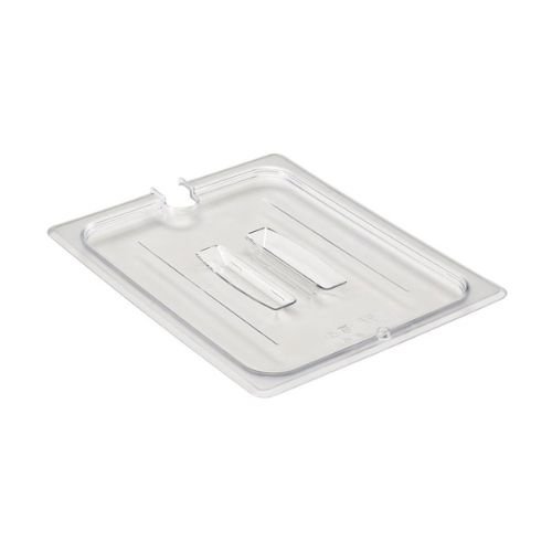 POLYCARBONATE NOTCHED COVER for FOOD PAN with HANDLE