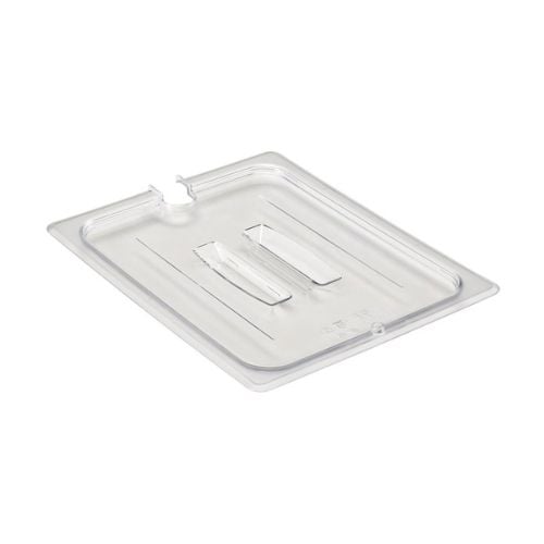 POLYCARBONATE NOTCHED COVER for FOOD PAN with HANDLE