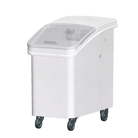 INGREDIENT BIN w/SLIDING LID & SCOOP HOOK, L39.5xW75xH71cm, 102L, JIWINS