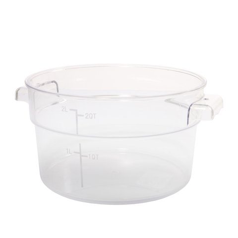 POLYCARBONATE ROUND STORAGE CONTAINER