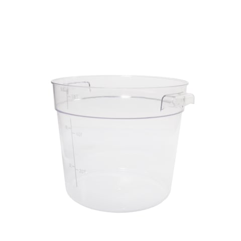 POLYCARBONATE ROUND STORAGE CONTAINER