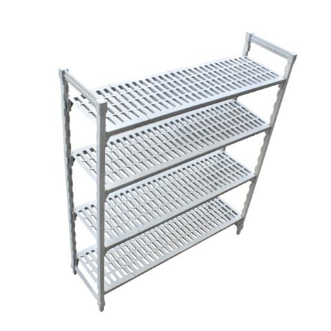 (21-00543) VENTED STARTER UNIT, 4 SHELVES, 18" WIDTH, 54" LENGTH, 72"HT, JIWINS