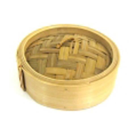 BAMBOO STEAMER LID - SHALLOW (HIGH-RAISE BASE) Ø5"