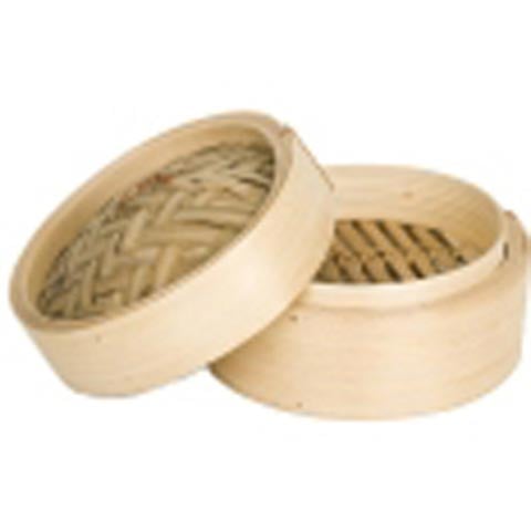 BAMBOO STEAMER CASE - SHALLOW (HIGH-RAISE BASE) Ø6.5"