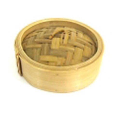 BAMBOO STEAMER LID - SHALLOW (HIGH-RAISE BASE) Ø6.5"