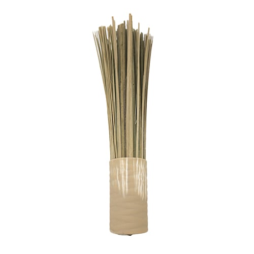 (24-00148) BAMBOO WOK BRUSH Ø3xL11.5"-Ø4.5xL29cm ( 9 PLC BIND )