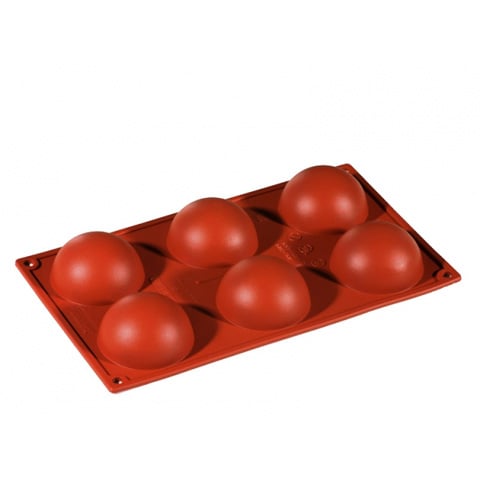 SILICONE MODULAR MOULD for 6 HEMISPHERES