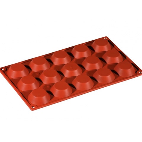 SILICONE MODULAR MOULD for 15 MINI TARTELLETTA