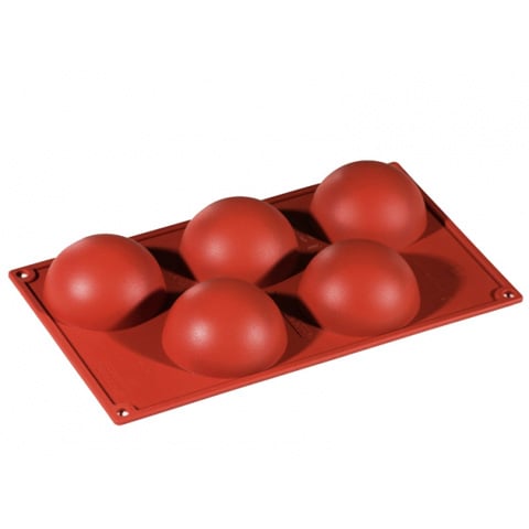 SILICONE MODULAR MOULD for 5 HEMISPHERES