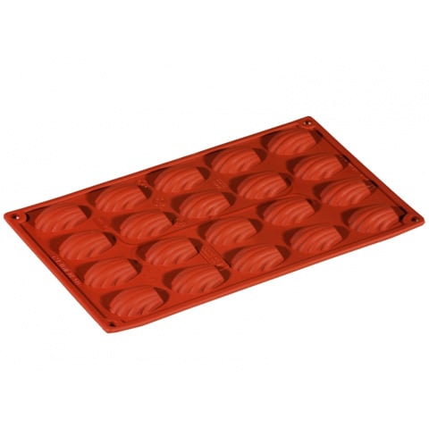 SILICONE MODULAR MOULD for 20 MADELEINES