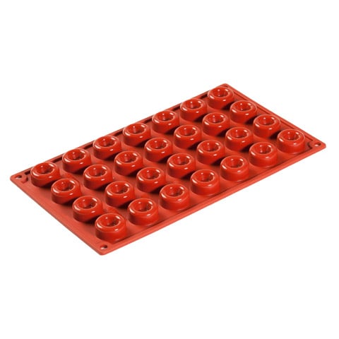 SILICONE MODULAR MOULD for 28 SAVARIN TONDO