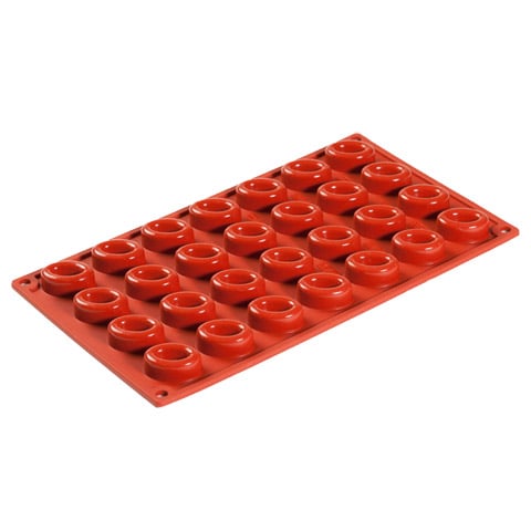 SILICONE MODULAR MOULD for 28 SAVARIN OVALE