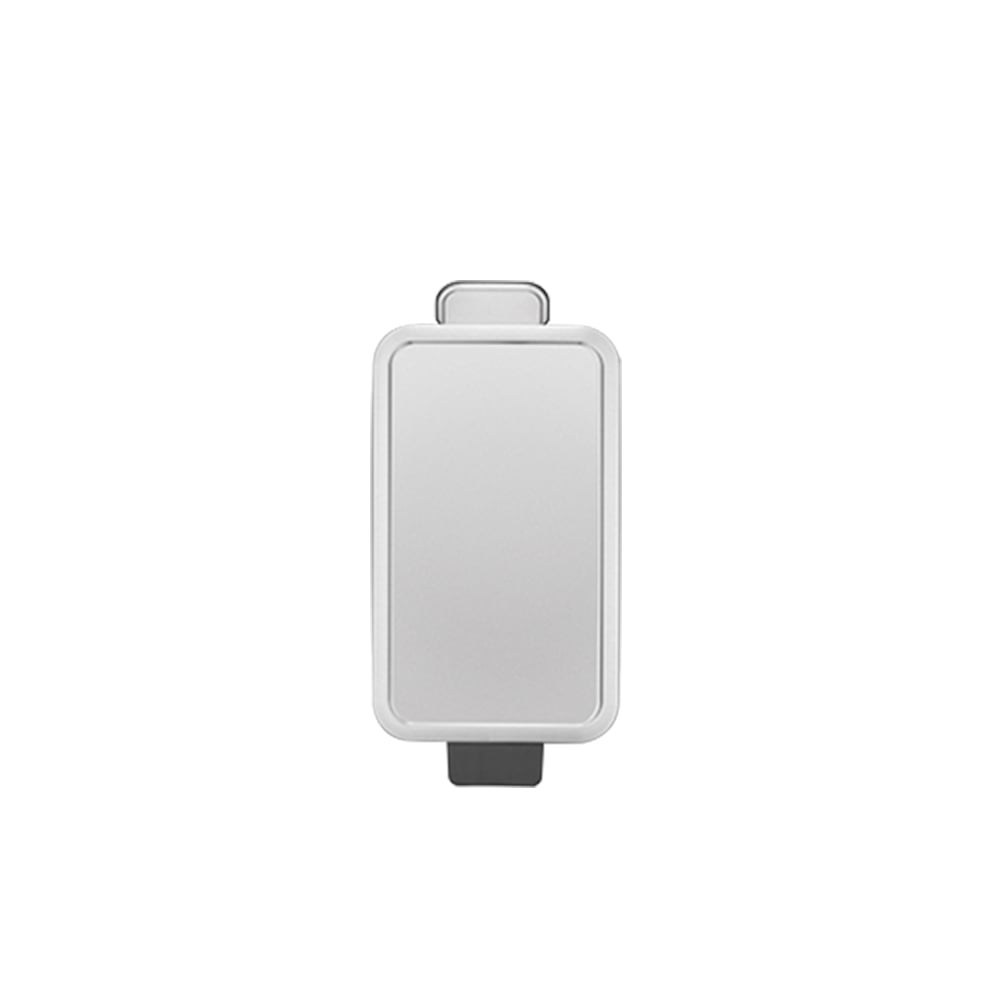 STAINLESS STEEL RECTANGLE STEP BIN WITH SOFT CLOSING LID