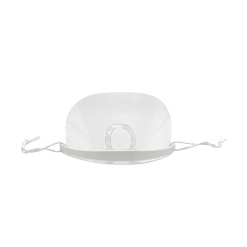 Safico Pro Plastic Transparent Sanitary Mask, 10-Pc/Box, 20-Box/Ctn