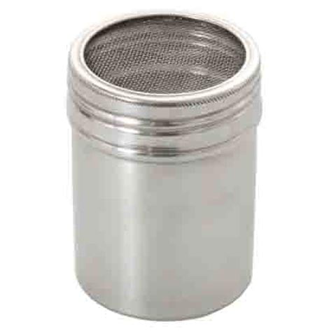 Stainless Steel Sugar Dredger with Mesh Cover, 10oz