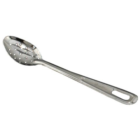 Stainless Steel Perforated Basting Spoon L15"